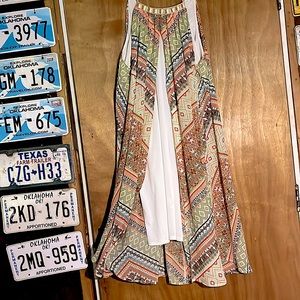 Very colorful maxi dress size women's extra-large buy wrangler worn one time